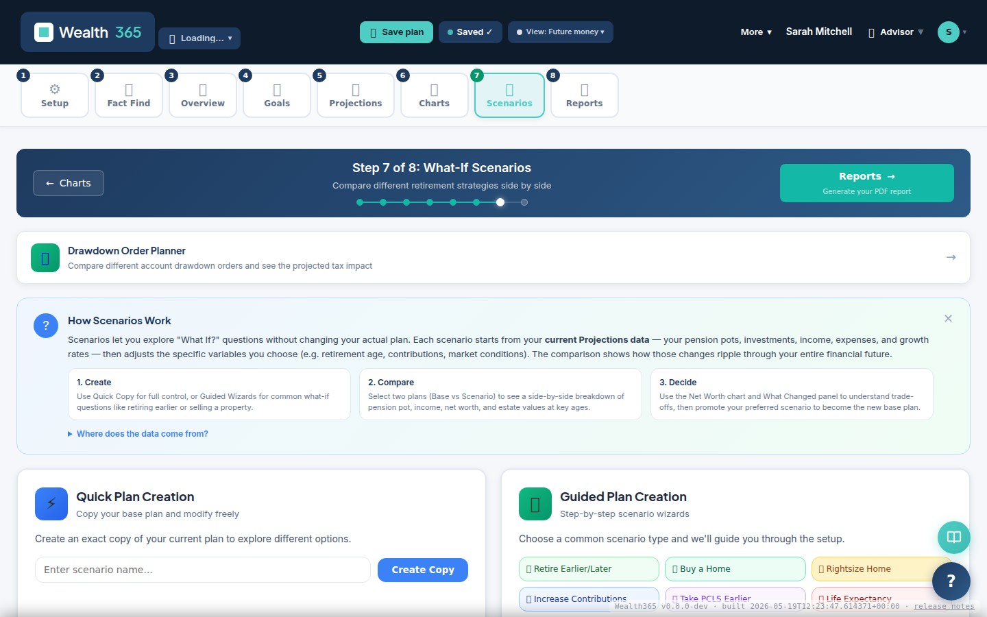 Harrison & Clarke client CRM detail — service cases, fee records, and document management